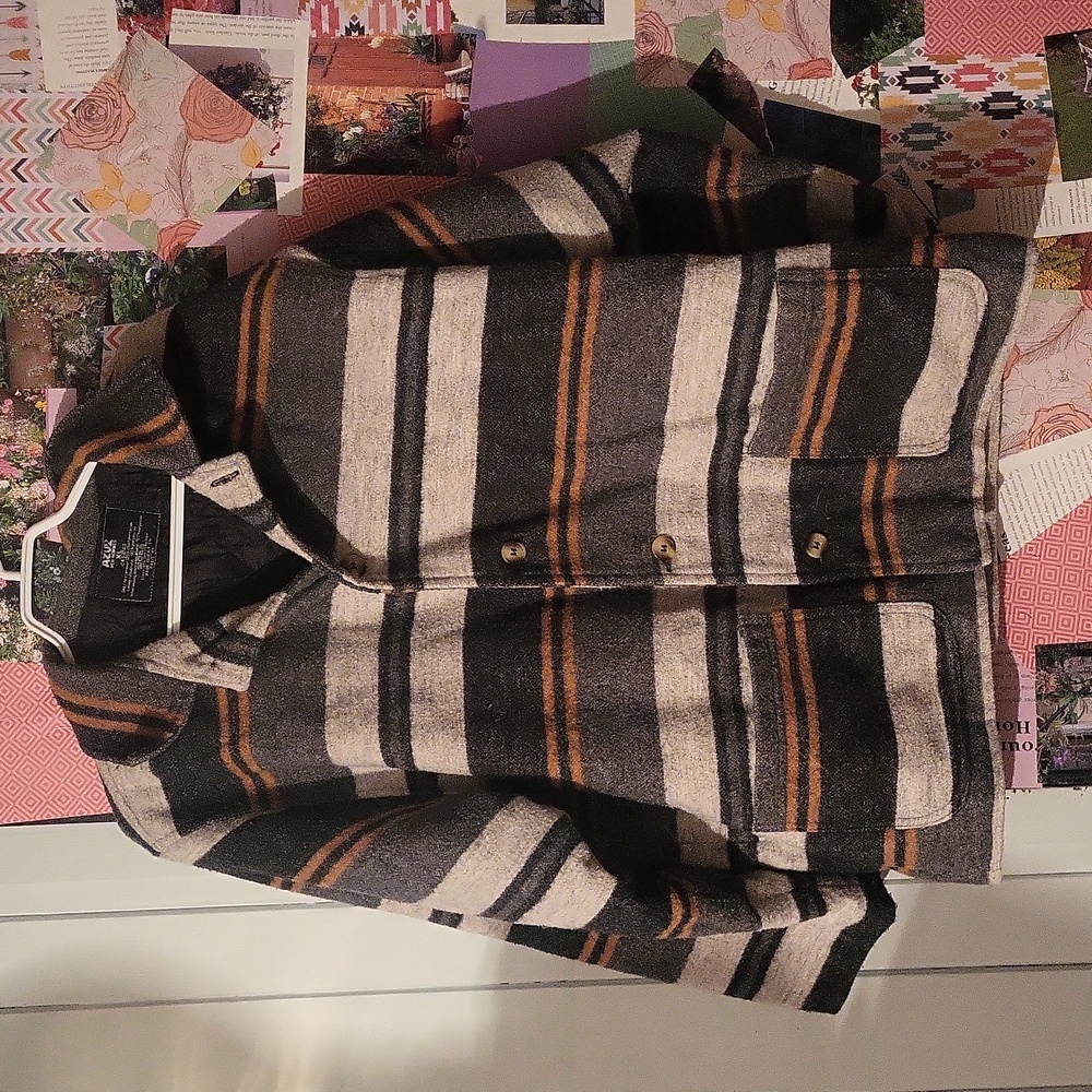 Mens Striped Jacket